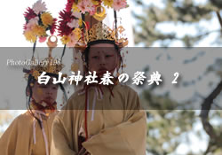 日光寺白山神社春の祭典